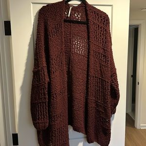 Free people chunky cardigan